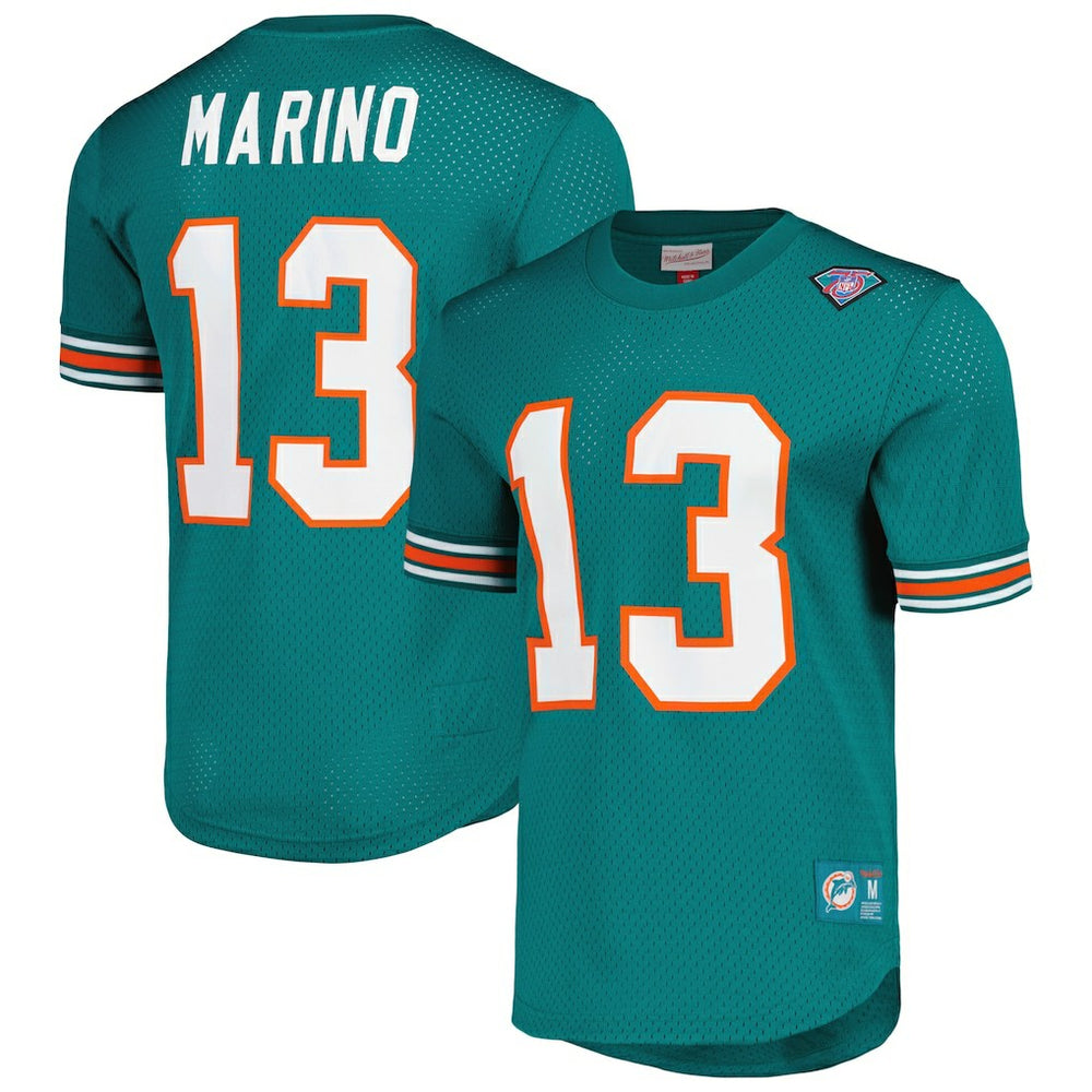 NFL Miami Dolphins Dan Marino  Retired Player Name & Number Mesh Top