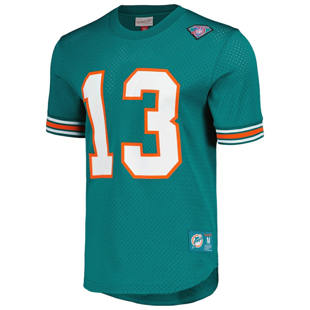 NFL Miami Dolphins Dan Marino  Retired Player Name & Number Mesh Top