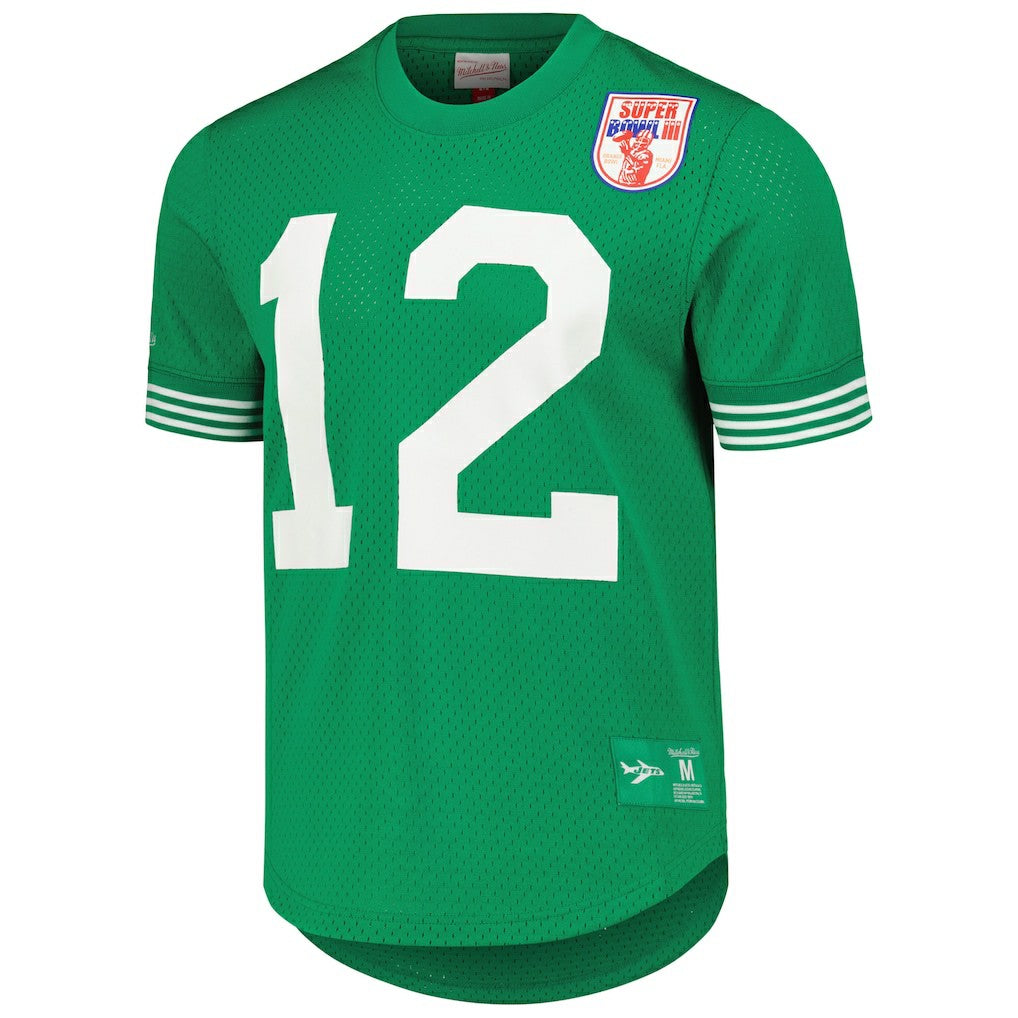 NFL New York Jets Joe Namath  Retired Player Name & Number Mesh Top