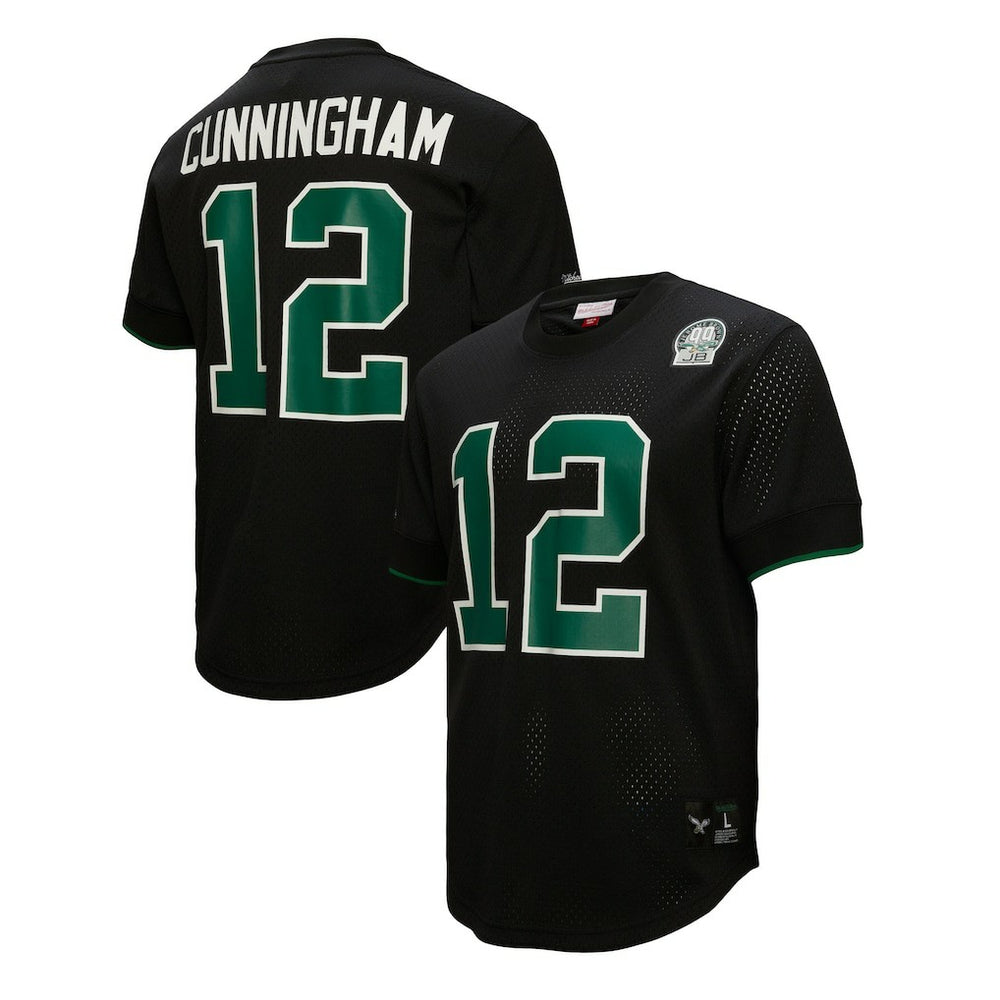 NFL Philadelphia Eagles Randall Cunningham  Retired Player Name & Number Mesh Top
