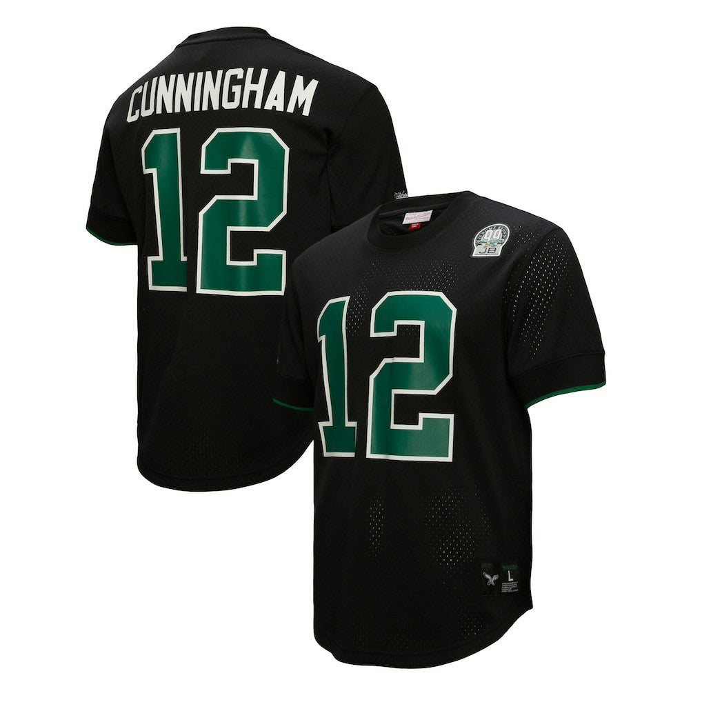 NFL Philadelphia Eagles Randall Cunningham  Retired Player Name & Number Mesh Top
