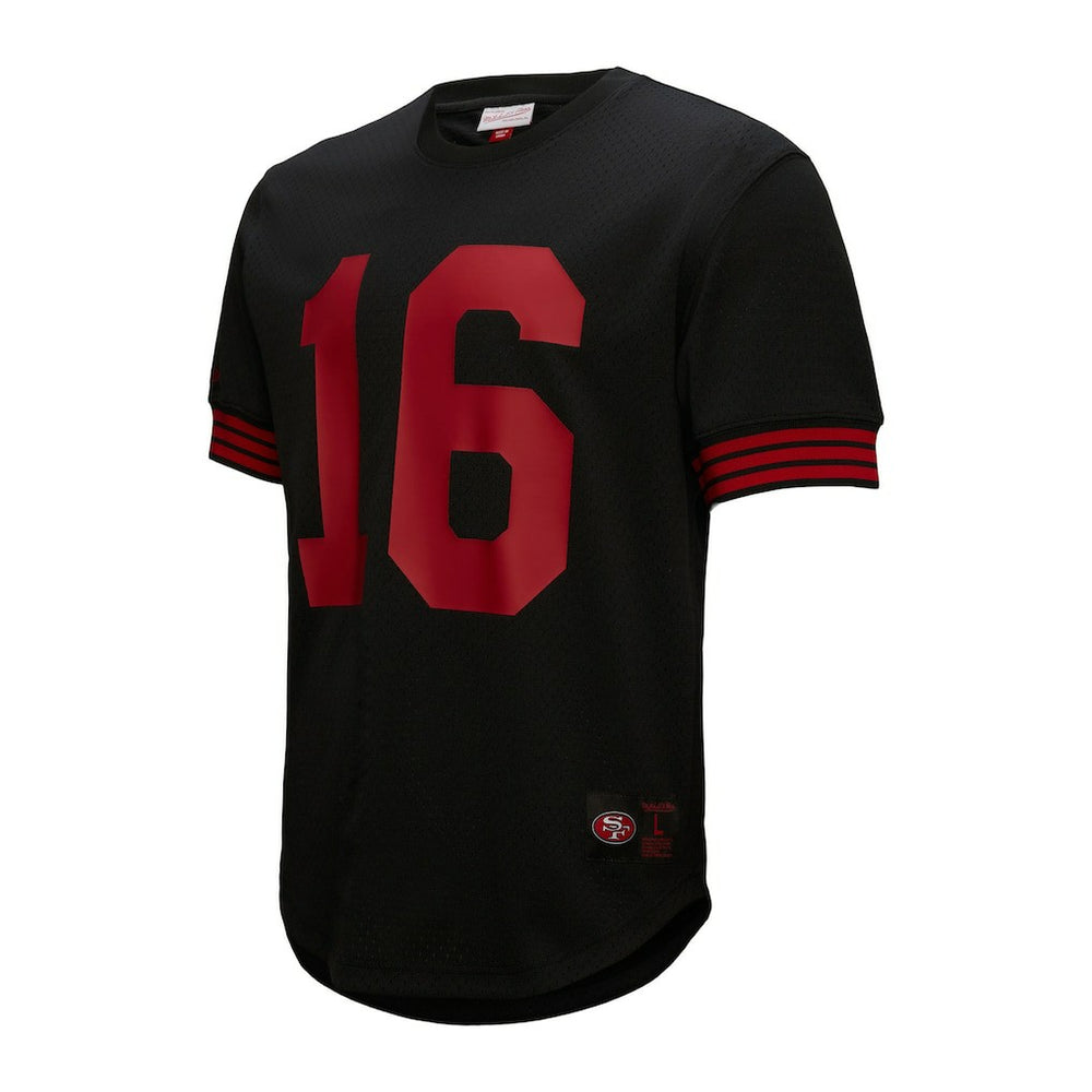 NFL San Francisco 49ers Joe Montana  Retired Player Name & Number Mesh Top