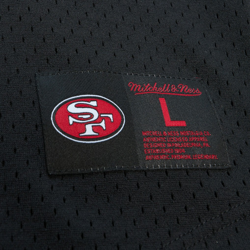 NFL San Francisco 49ers Joe Montana  Retired Player Name & Number Mesh Top
