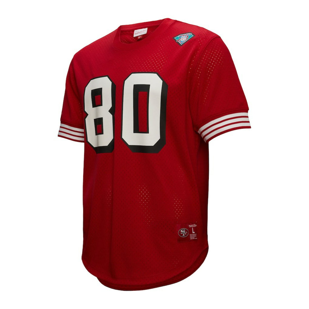 NFL San Francisco 49ers Jerry Rice  Retired Player Name & Number Mesh Top