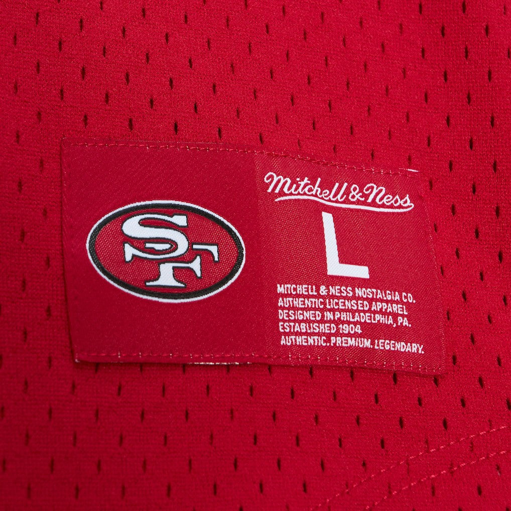 NFL San Francisco 49ers Jerry Rice  Retired Player Name & Number Mesh Top