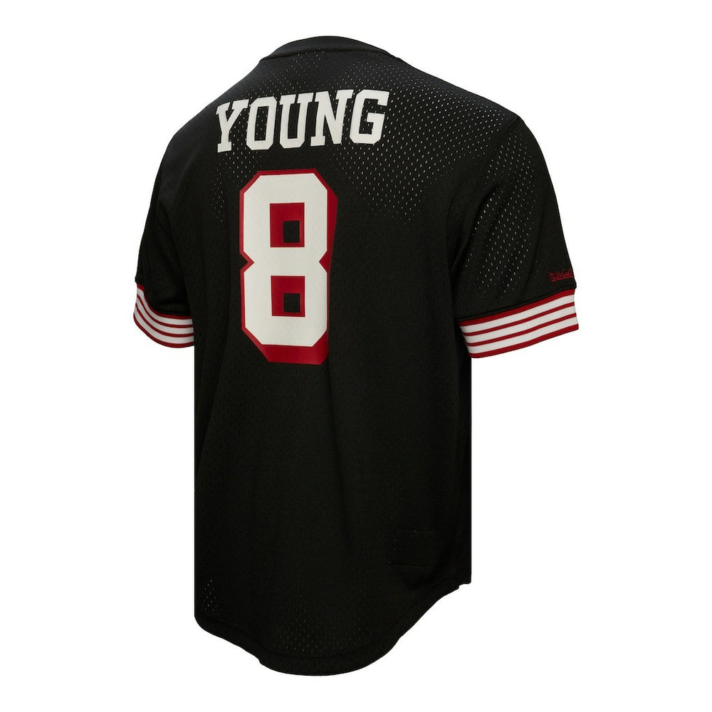 NFL San Francisco 49ers Steve Young  Retired Player Name & Number Mesh Top