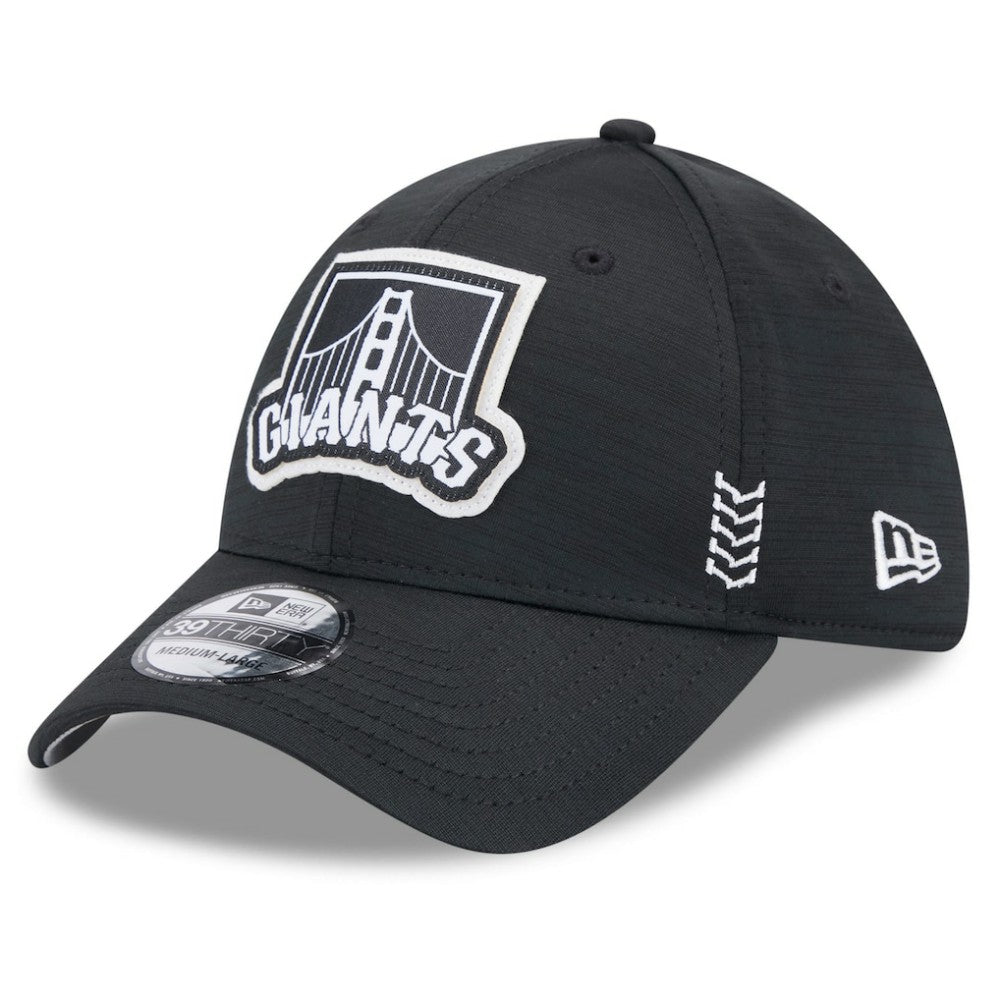 San Francisco Giants 2024 Clubhouse 39THIRTY Flex Hat - Black | New Era