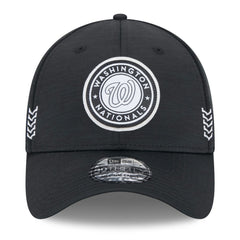 Washington Nationals 2024 Clubhouse 39THIRTY Flex Hat - Black | New Era