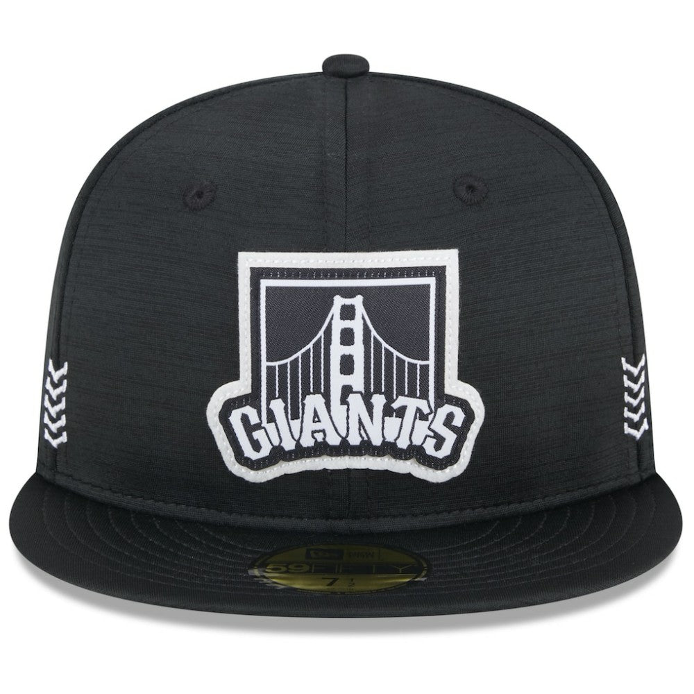 San Francisco Giants 2024 Clubhouse 59FIFTY Fitted Hat - Black | New Era