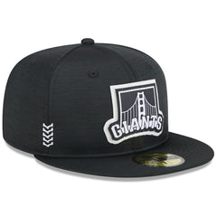 San Francisco Giants 2024 Clubhouse 59FIFTY Fitted Hat - Black | New Era