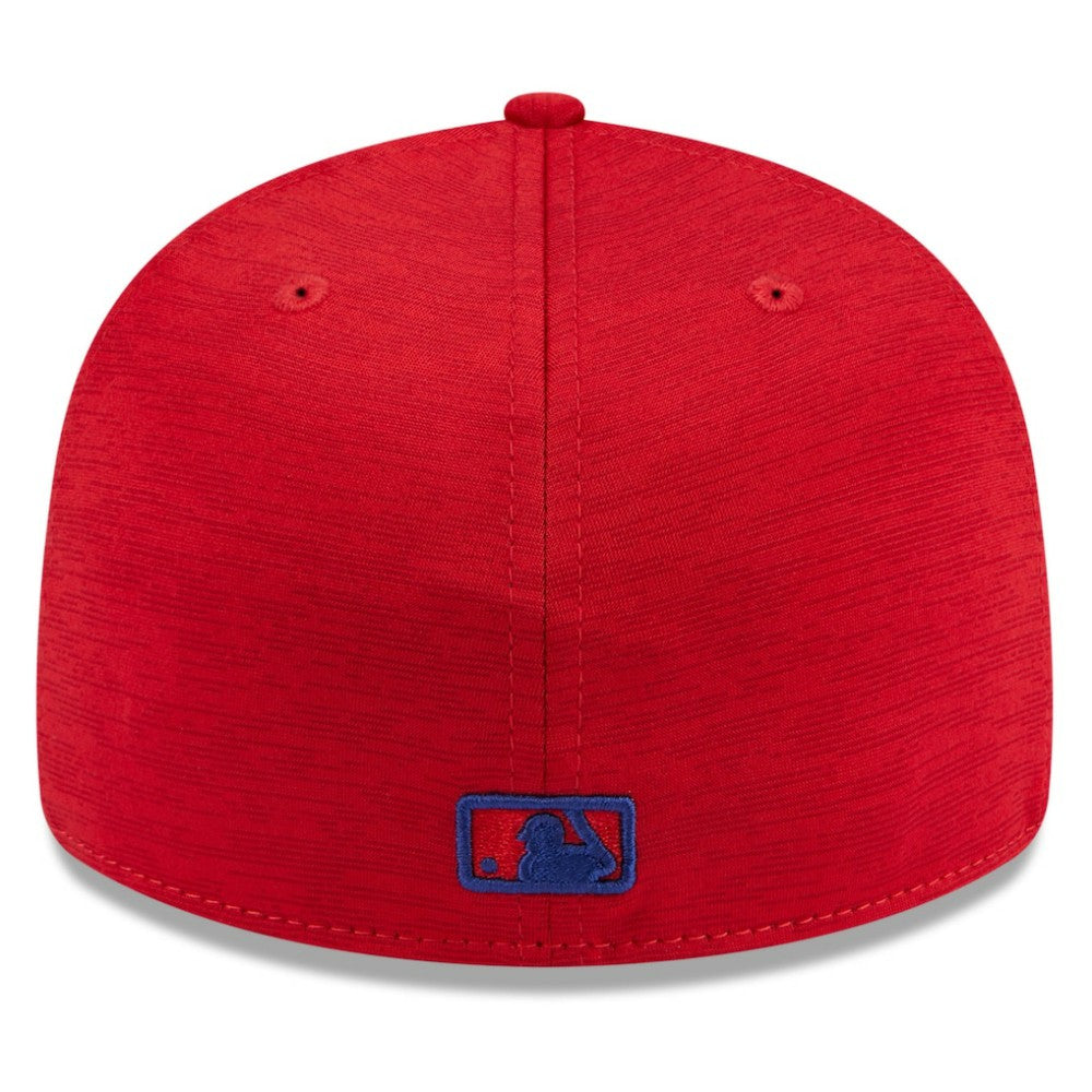 Philadelphia Phillies 2024 Clubhouse Low Profile 59FIFTY Fitted Hat - Red | New Era