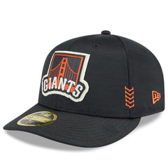 San Francisco Giants 2024 Clubhouse Low Profile 59FIFTY Fitted Hat - Black | New Era