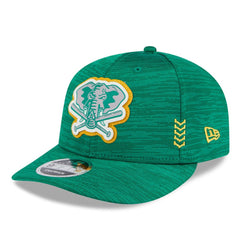 Athletics 2024 Clubhouse Low Profile 9FIFTY Snapback Hat - Green | New Era