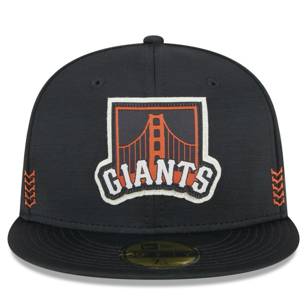 San Francisco Giants 2024 Clubhouse 59FIFTY Fitted Hat - Black | New Era