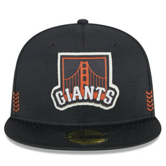 San Francisco Giants 2024 Clubhouse 59FIFTY Fitted Hat - Black | New Era