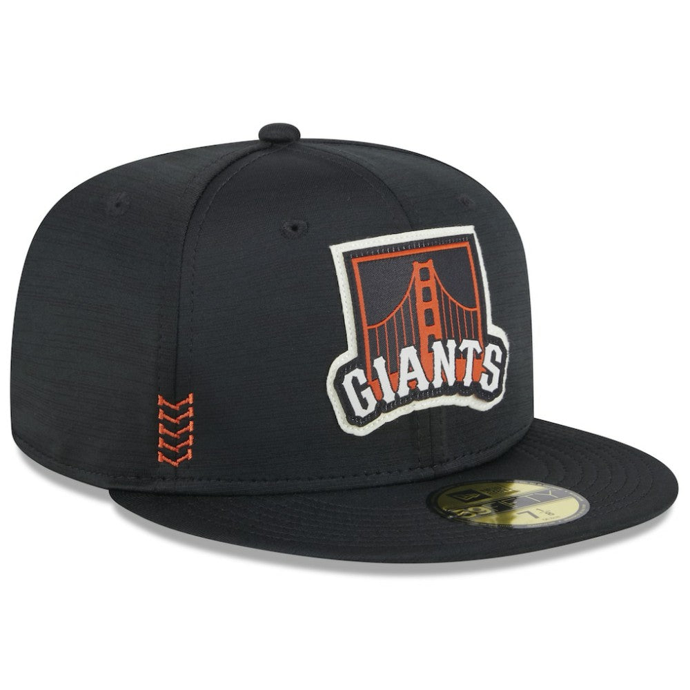 San Francisco Giants 2024 Clubhouse 59FIFTY Fitted Hat - Black | New Era