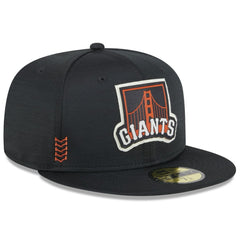 San Francisco Giants 2024 Clubhouse 59FIFTY Fitted Hat - Black | New Era