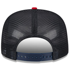 Boston Red Sox Team Foam Front A-Frame Trucker 9FIFTY Snapback Hat - White/Red | New Era