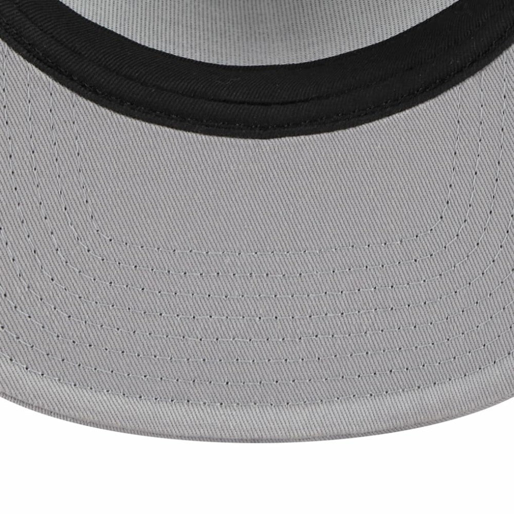 New York Yankees Team Foam Front A-Frame Trucker 9FIFTY Snapback Hat - White/Gray | New Era
