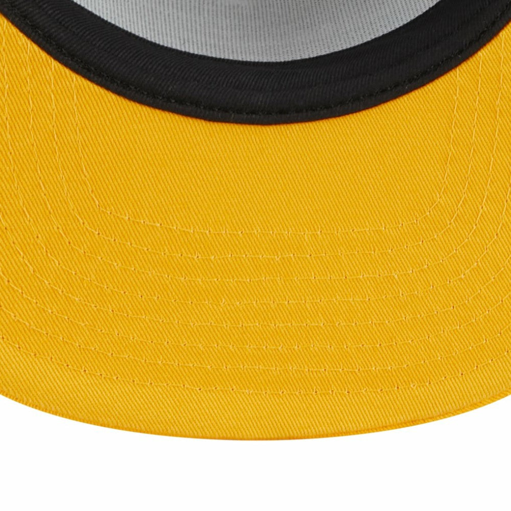 Athletics Team Foam Front A-Frame Trucker 9FIFTY Snapback Hat - White/Gold | New Era