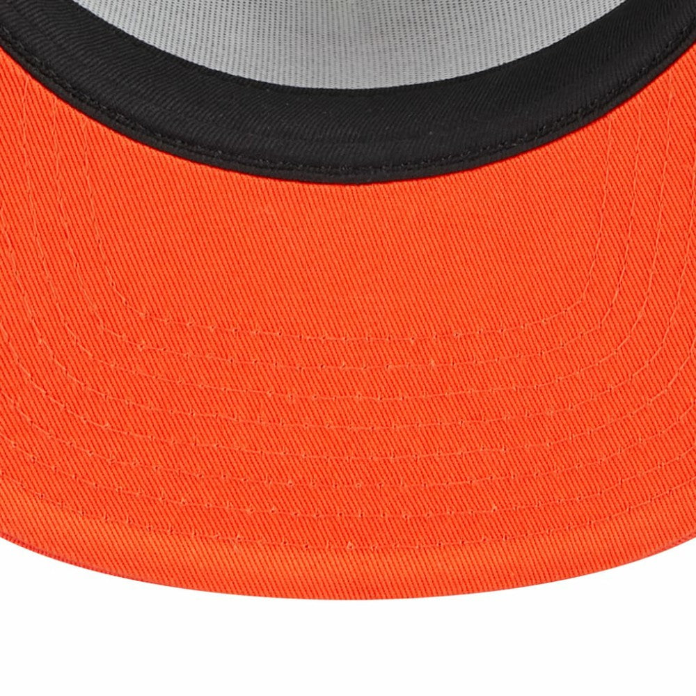 San Francisco Giants Team Foam Front A-Frame Trucker 9FIFTY Snapback Hat - White/Orange | New Era