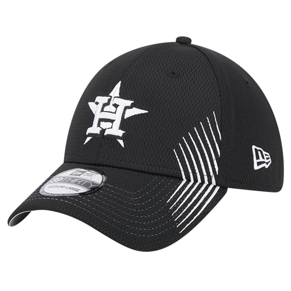 Houston Astros Active Dash Mark 39THIRTY Flex Hat - Black | New Era