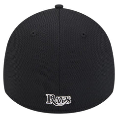 Tampa Bay Rays Active Dash Mark 39THIRTY Flex Hat - Black | New Era