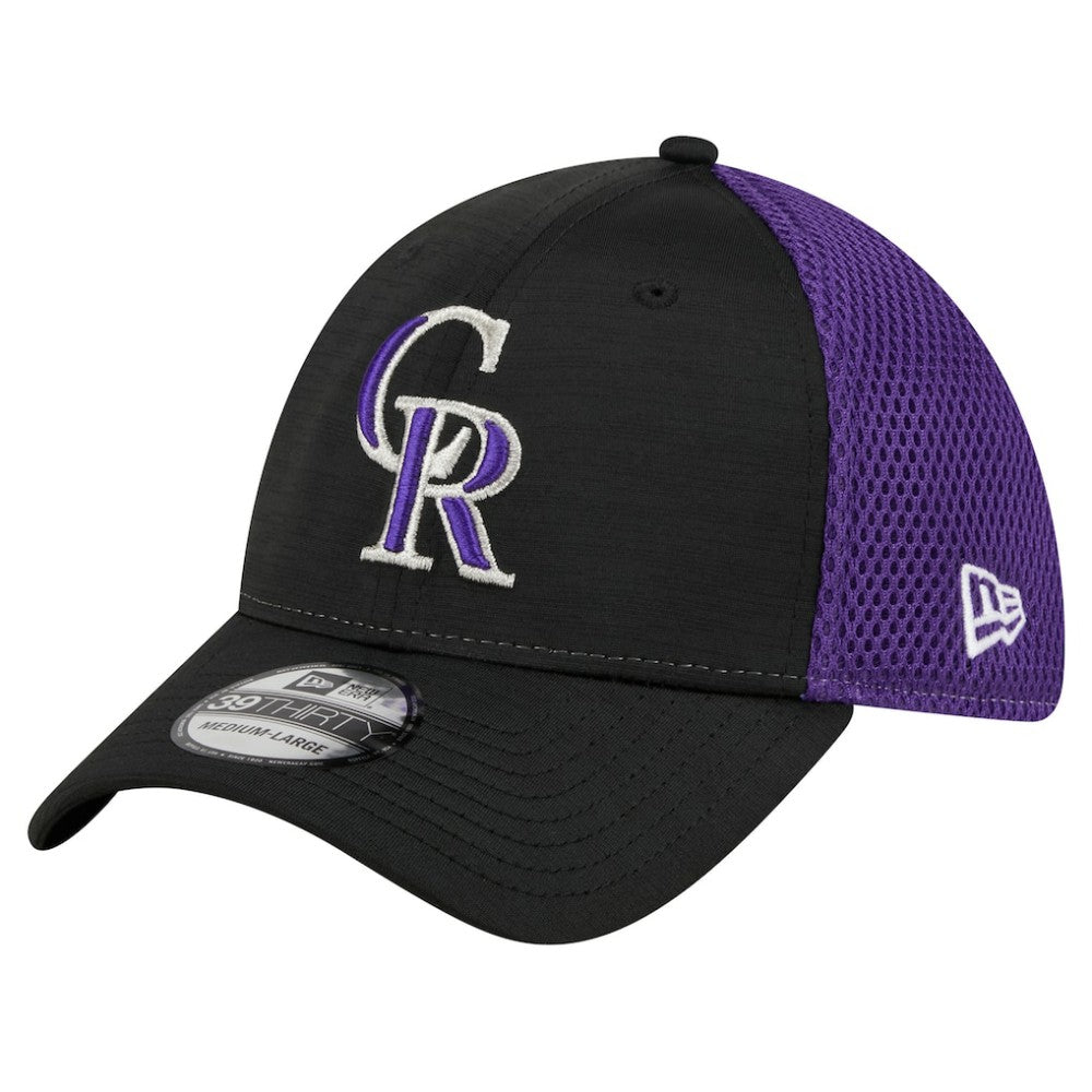 Colorado Rockies Neo 39THIRTY Flex Hat - Black | New Era
