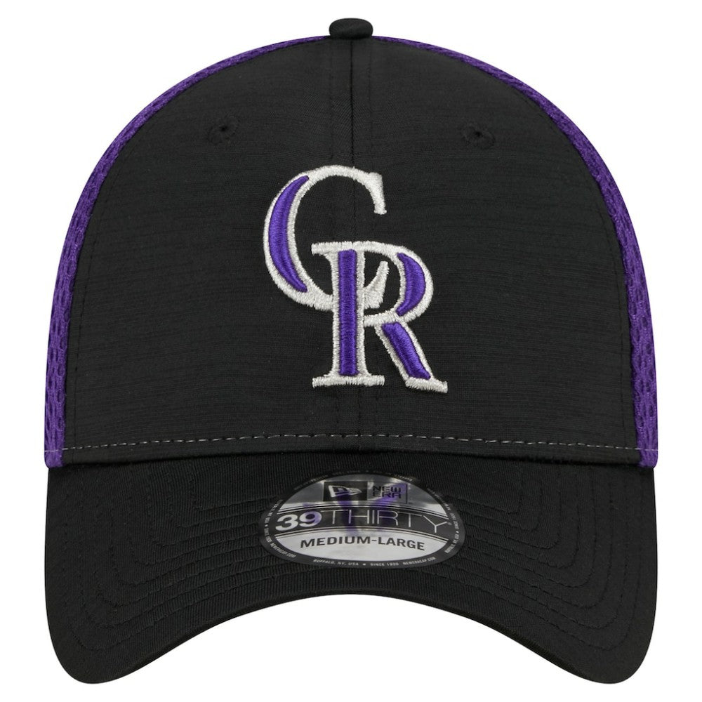 Colorado Rockies Neo 39THIRTY Flex Hat - Black | New Era