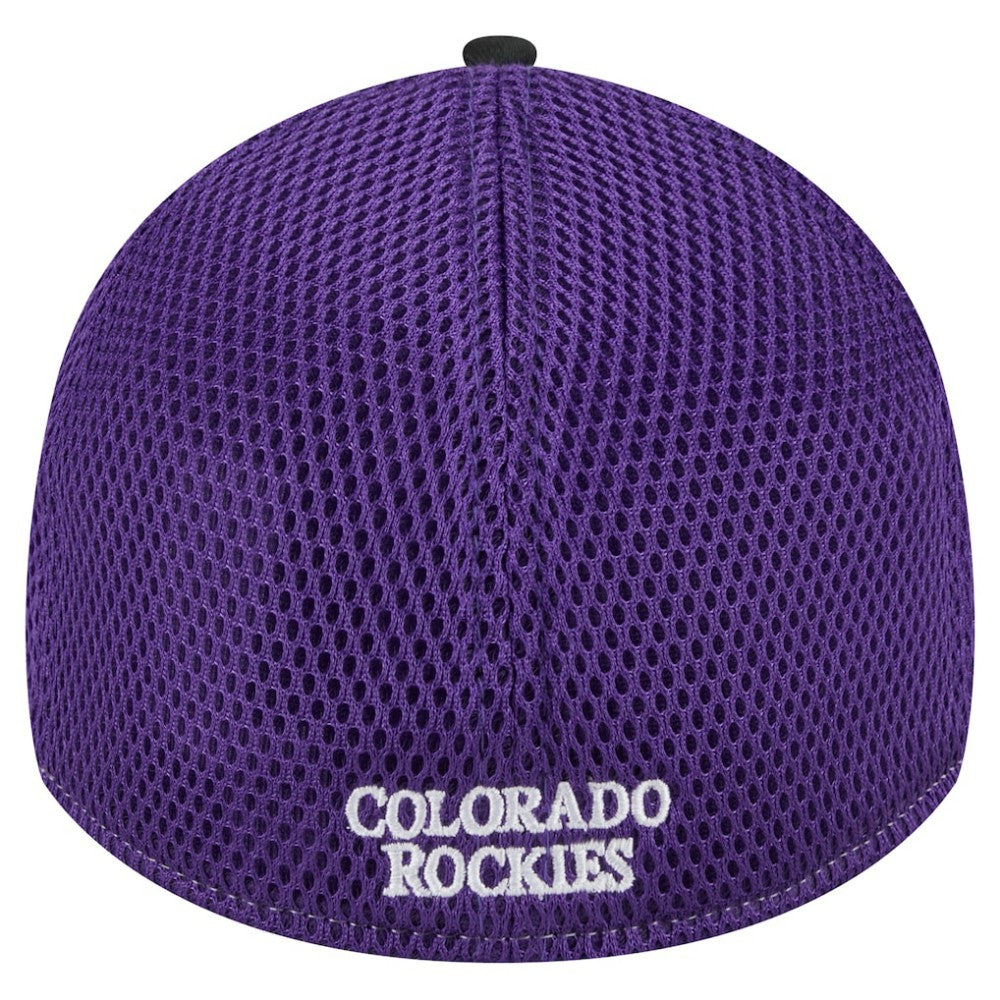 Colorado Rockies Neo 39THIRTY Flex Hat - Black | New Era