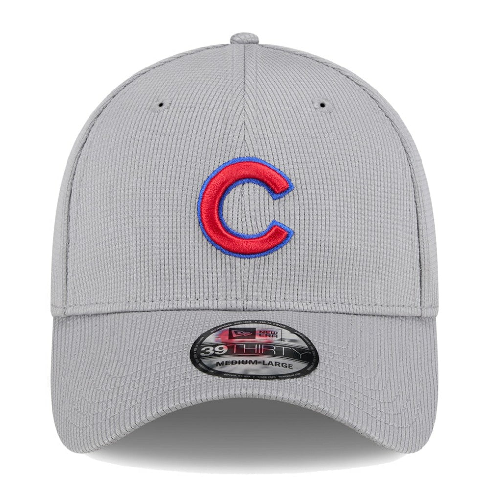 Chicago Cubs Active Pivot 39THIRTY Flex Hat - Gray | New Era