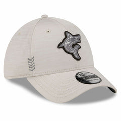 Miami Marlins 2024 Clubhouse 39THIRTY Flex Hat - Cream | New Era