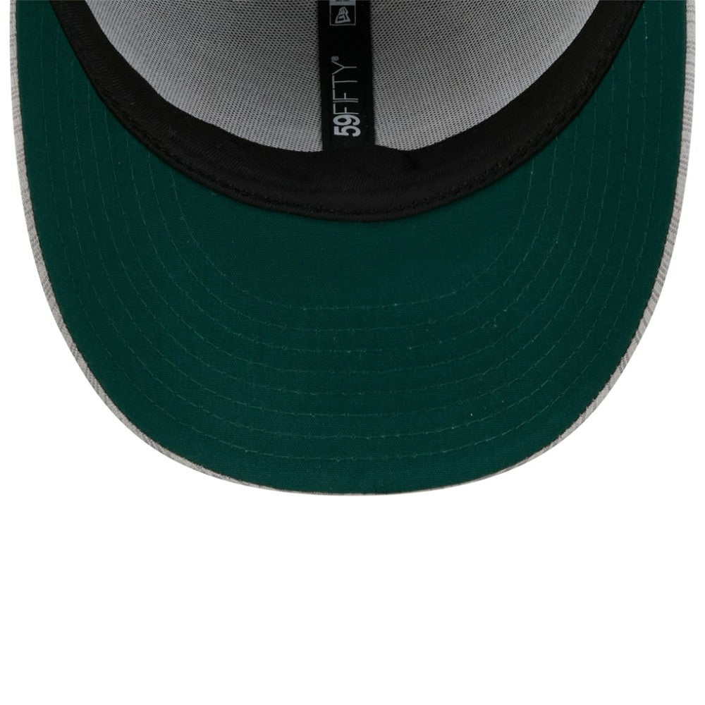 Athletics 2024 Clubhouse Low Profile 59FIFTY Fitted Hat - Gray | New Era