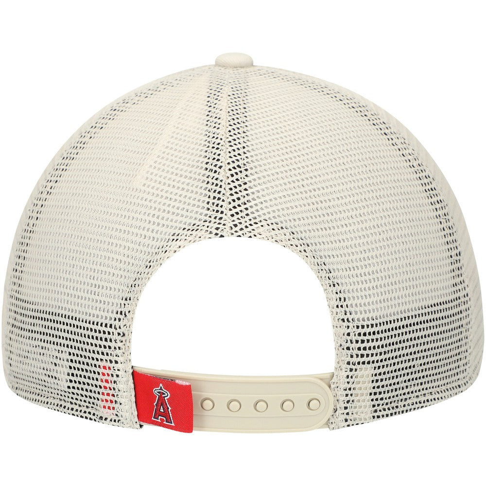 Los Angeles Angels Game Day 9TWENTY Adjustable Trucker Hat - Stone | New Era