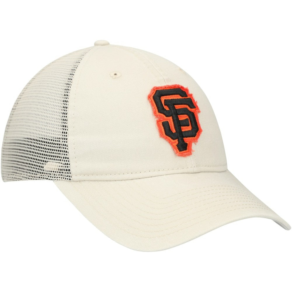 San Francisco Giants Game Day 9TWENTY Adjustable Trucker Hat - Stone | New Era