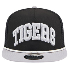Detroit Tigers Throwback Meshback Golfer Hat - Black | New Era
