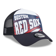 Boston Red Sox Youth Boom 9FORTY Adjustable Hat - Navy | New Era