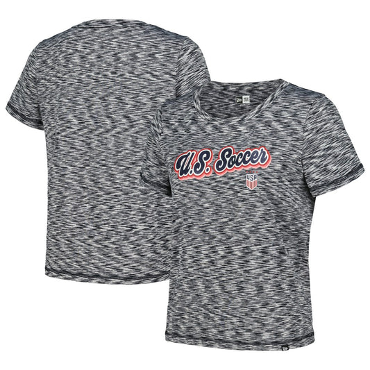 USWNT 5th & Ocean by New Era Women's Athletic T-Shirt on sale - Navy