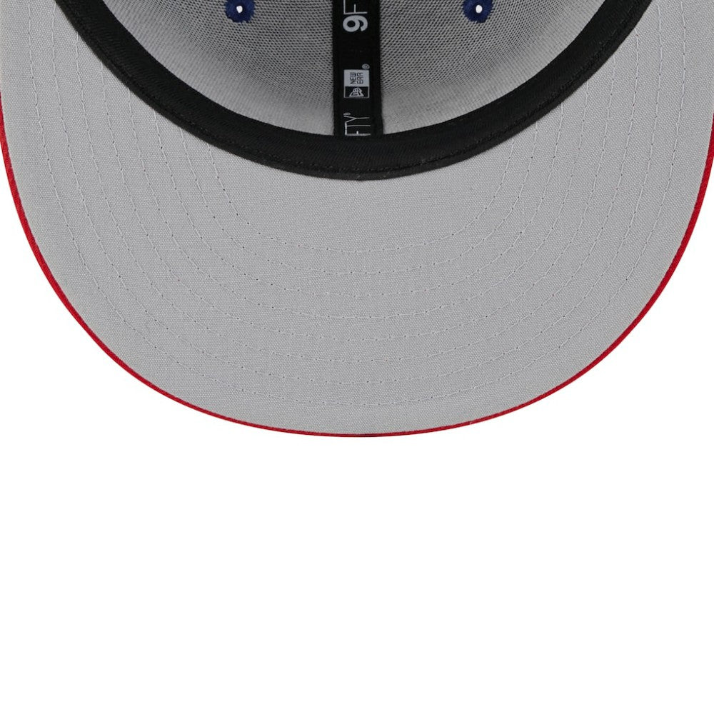 Philadelphia Phillies 2025 Batting Practice 9FIFTY Snapback Hat - Navy | New Era