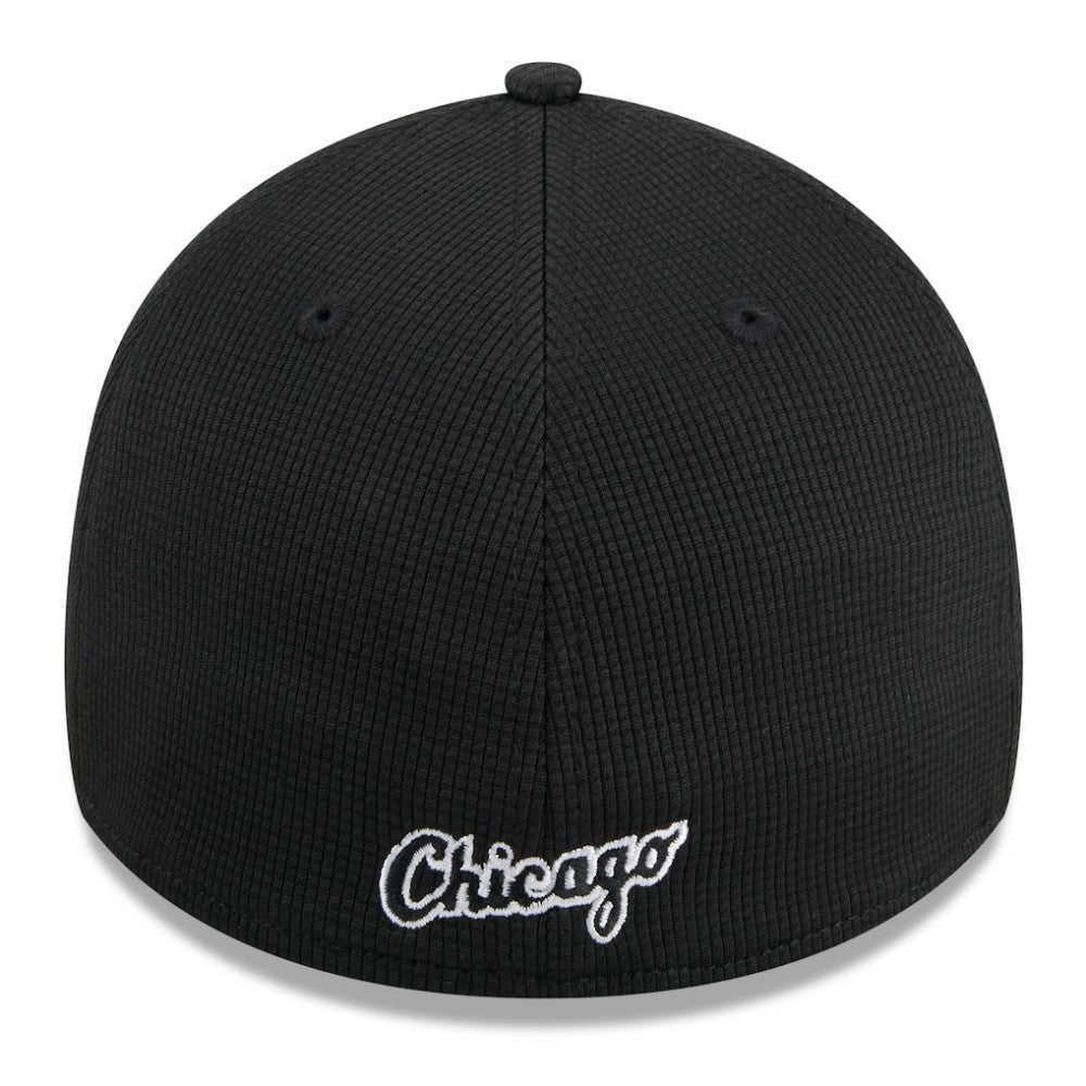 Chicago White Sox 2025 Batting Practice 39THIRTY Flex Hat - Black | New Era