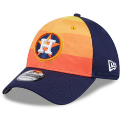 Houston Astros 2025 Batting Practice 39THIRTY Flex Hat - Orange | New Era