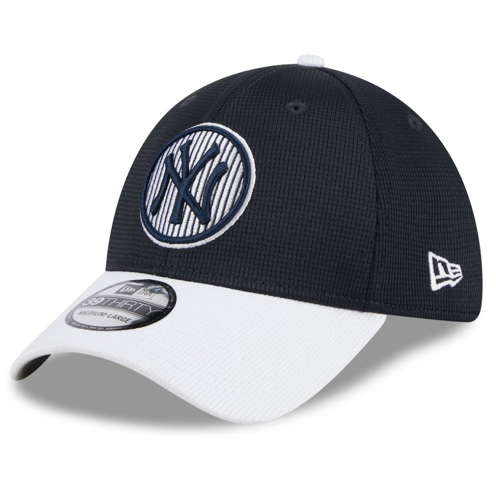 New York Yankees 2025 Batting Practice 39THIRTY Flex Hat - Navy | New Era