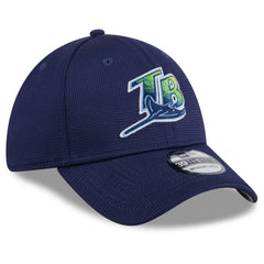 Tampa Bay Rays 2025 Batting Practice 39THIRTY Flex Hat - Navy | New Era