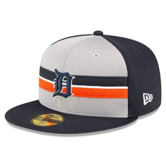 Detroit Tigers 2025 Batting Practice 59FIFTY Fitted Hat - Gray | New Era