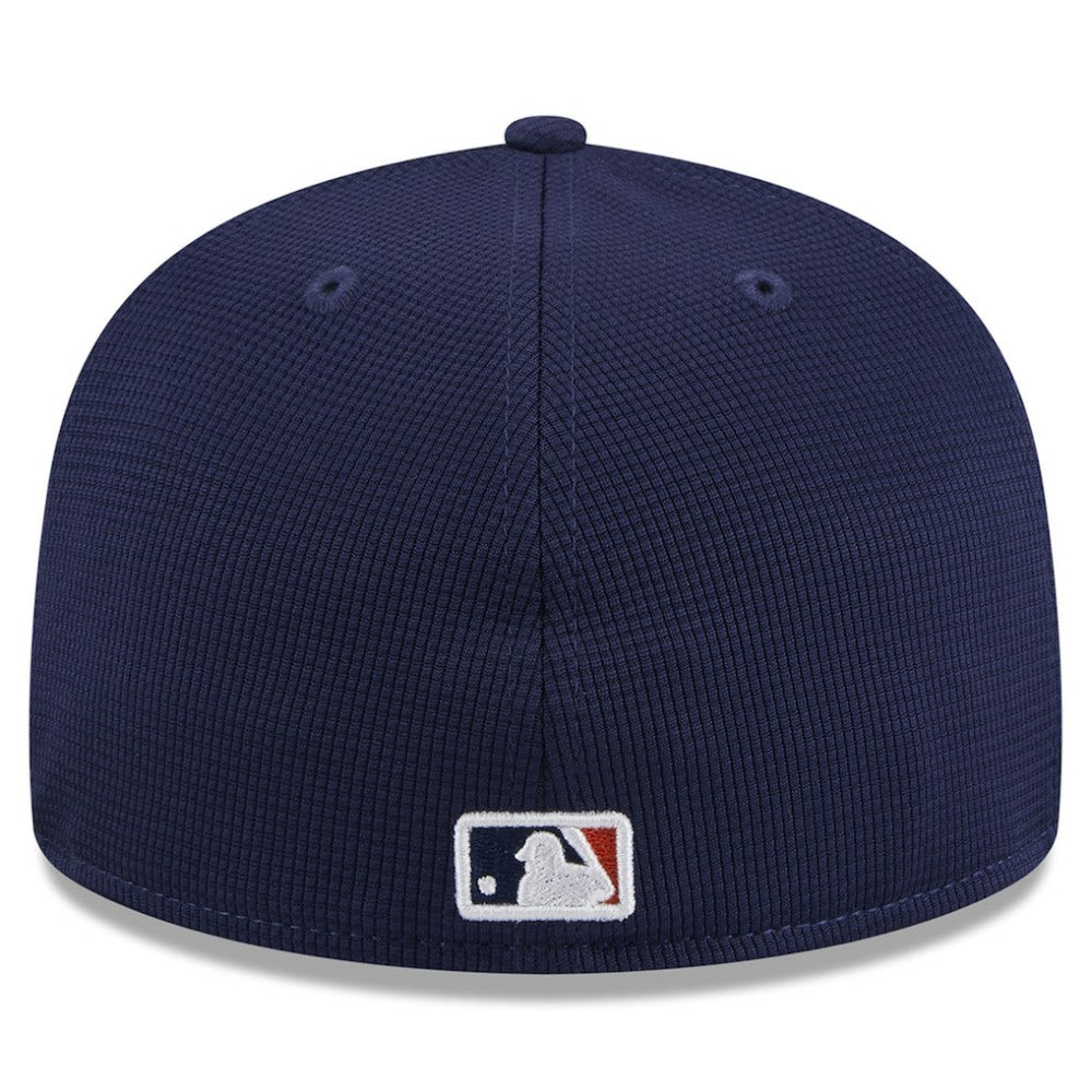 Houston Astros 2025 Batting Practice 59FIFTY Fitted Hat - Orange | New Era
