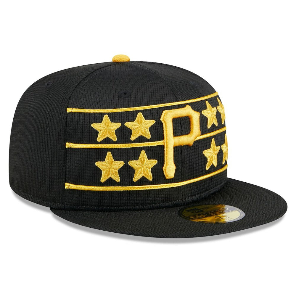 Pittsburgh Pirates 2025 Batting Practice 59FIFTY Fitted Hat - Black | New Era