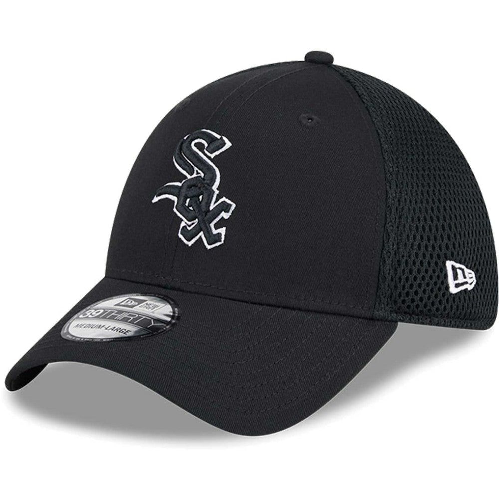 Chicago White Sox Neo 39THIRTY Flex Hat - Black/White | New Era