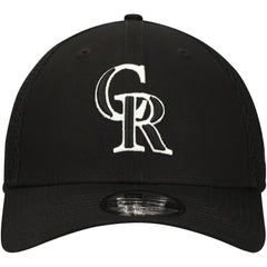 Colorado Rockies Neo 39THIRTY Flex Hat - Black/White | New Era