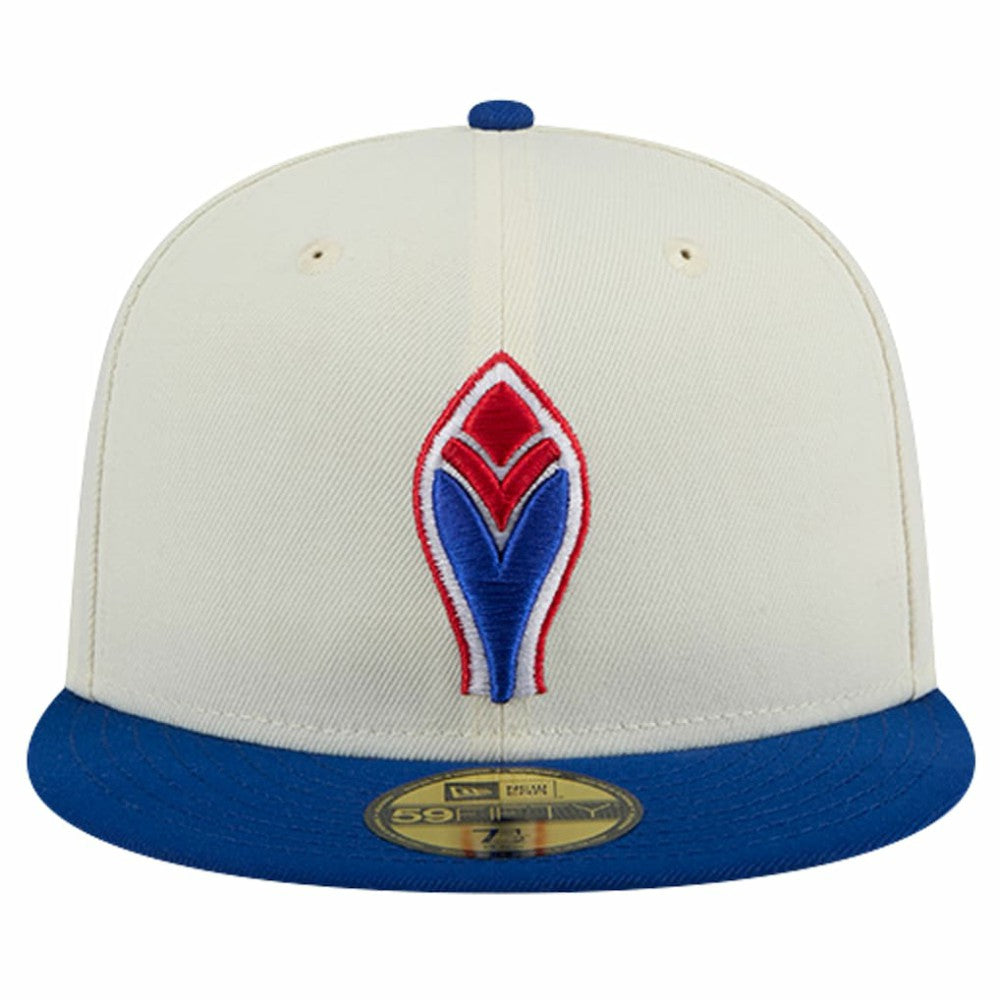 Atlanta Braves Cooperstown Collection Alternate Chrome 59FIFTY Fitted Hat - Cream | New Era