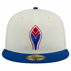 Atlanta Braves Cooperstown Collection Alternate Chrome 59FIFTY Fitted Hat - Cream | New Era